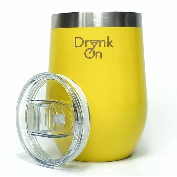 15oz Stainless Steel Wine Tumbler Coffee Tumbler - Picture 7 of 8